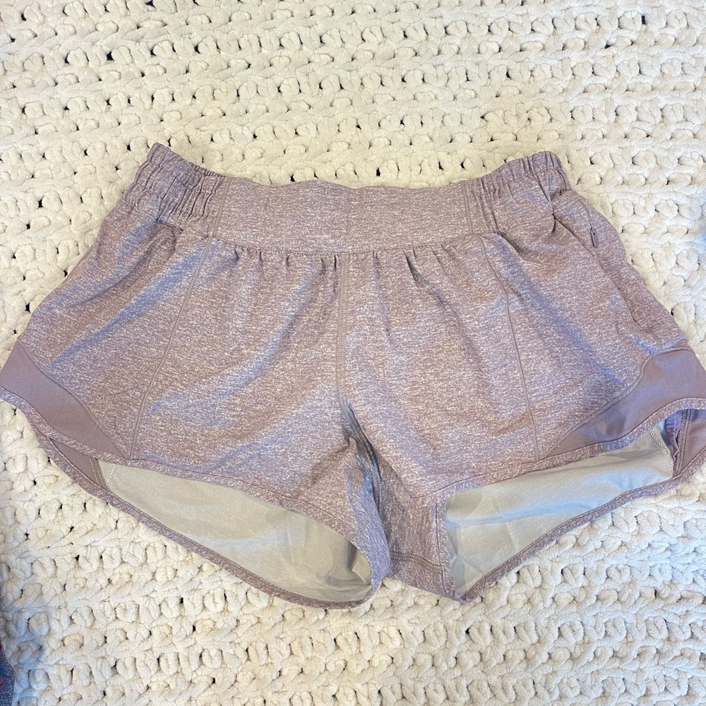 Heather Purple Lululemon Shorts